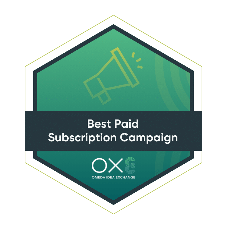 Best Paid Subscription Campaign OX8